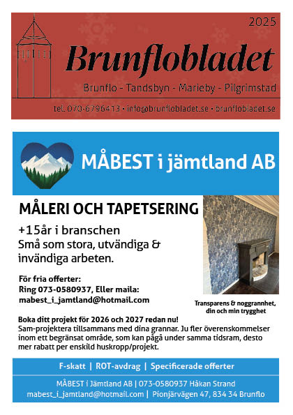 Brunflobladet December
